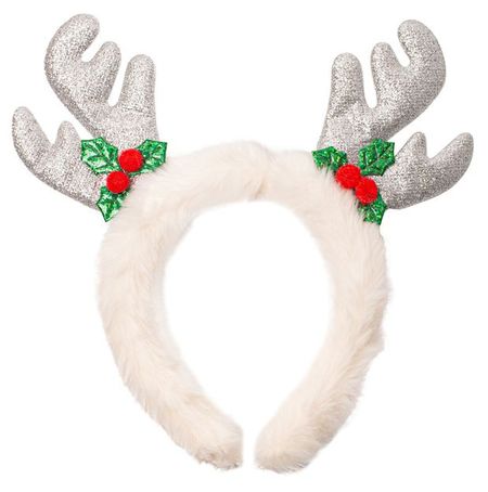 Ободок карнавальный новогодний Partymania Олень, 1 шт