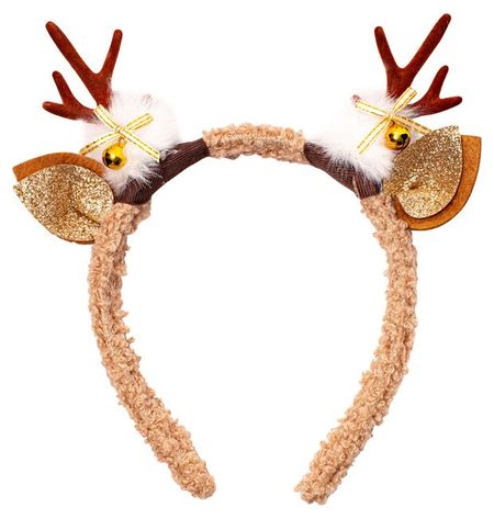 Ободок карнавальный Partymania Милый олененок, 1 шт