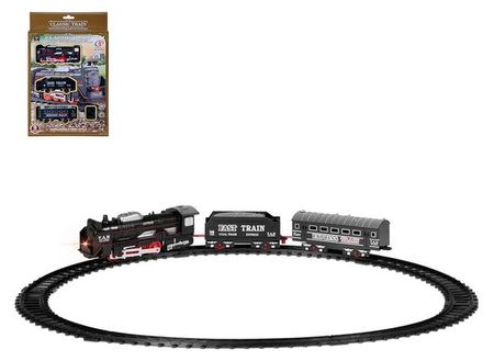 Железная дорога детская с электрическим поездом, 1 шт в ассортименте