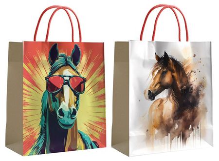 Пакет подарочный Centrum крафт Символ года, 26х32х12 см 1 шт в ассортименте