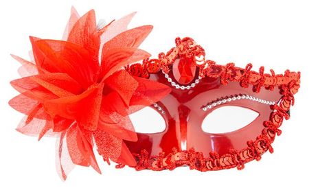 Маска карнавальная новогодняя Partymania Загадочная принцесса, 1 шт