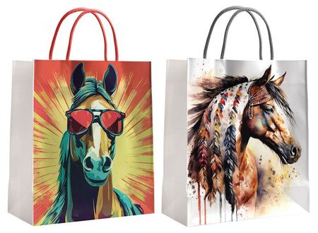 Пакет подарочный Centrum крафт Символ года, 18х23х10 см 1 шт в ассортименте