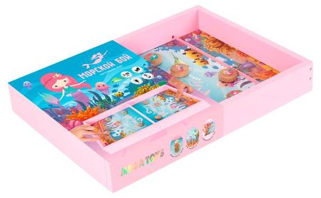 Игра настольная Лидер Megatoys Морской бой для девочек