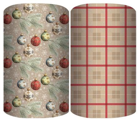 Бумага упаковочная крафт Классика, 70х100 см 1 шт в ассортименте