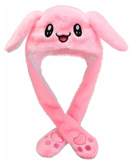 Шапка BALL MASQUERADE со светящимися ушкам, 1 шт шапка с двигающимися ушками зайчик градиент иск мех 50х44