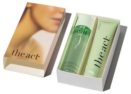 Набор подарочный для ухода за кожей лица The Act для Пенка для умывания 100 мл + Тоник лдя лица 200 мл