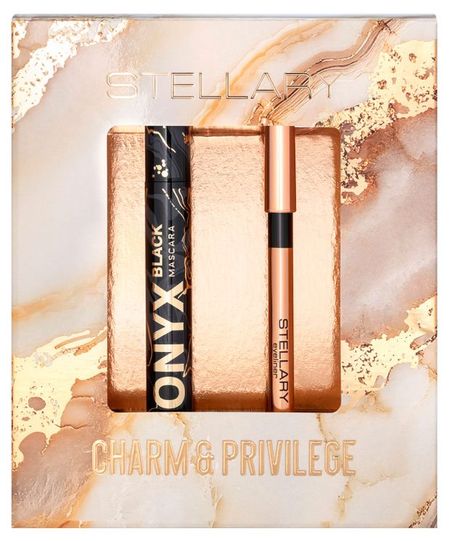 Набор подарочный Stellary, Тушь Onyx + Карандаш для глаз