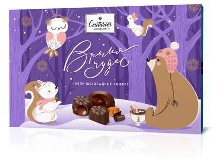 Конфеты шоколадные Couturier Время чудес Ассорти, 250 г