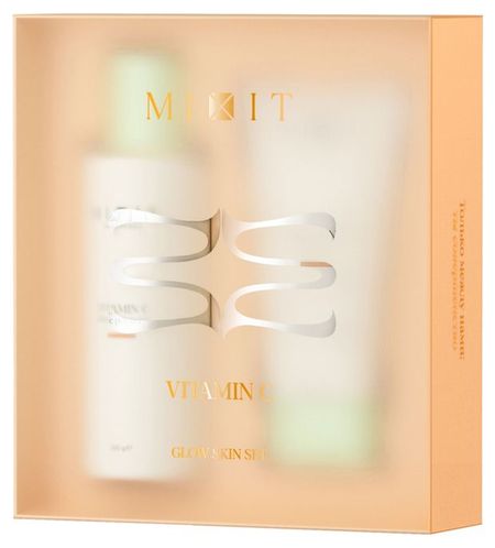 Набор подарочный Mixit для сияния кожи с витамином С, Энзимая пудра 100 г + Крем 50 мл