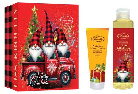 Набор подарочный Liss Kroully гель для душа 250 мл + крем для рук 75 мл