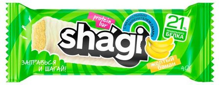 Батончик протеиновый Protein Rex Shagi с бананом, 40 г клэр фридман кого бы съесть