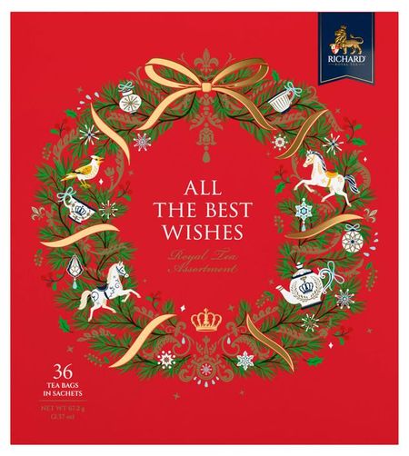 Набор чая RICHARD All The Best Wishe Ассорти, 36 сашета