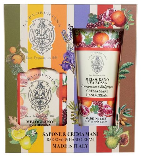 Набор подарочный La Florentina Гранат и Красный виноград, Крем 75 мл + Мыло 106 г валерия михайловна чернованова во власти пламени