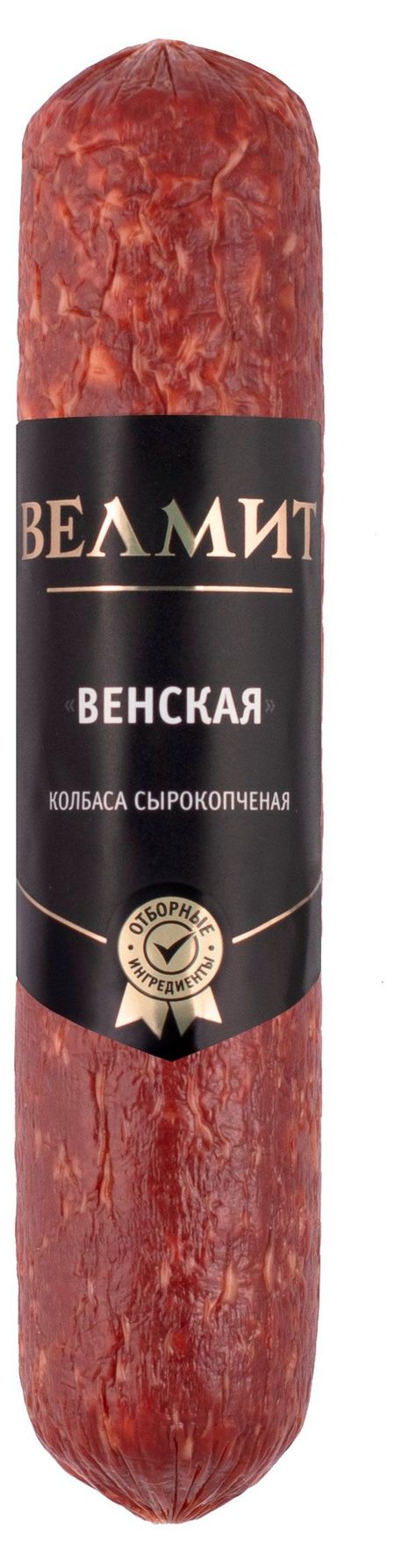 Колбаса сырокопченая Велмит Венская, ~ 400 г