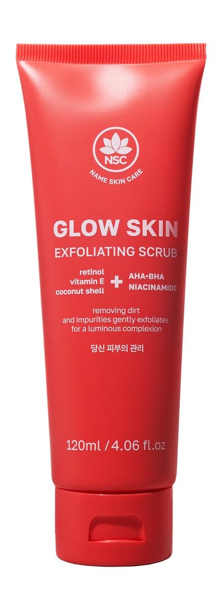 NSC Name Skin Care Glow Skin Exfoliating Scrub крем для лица miko happy skin narcissus дневной от пигментных пятен 30 мл