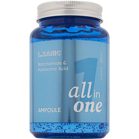 Сыворотка для лица LSANIC Увлажняющая сыворотка с гиалуроновой кислотой и ниацинамидом All in One мультифункциональная ампульная сыворотка pretty skin с гиалуроновой кислотой и ниацинамидом 250 мл