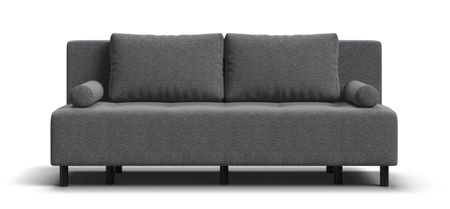 Диван Бостон Мини рогожка Malmo серый