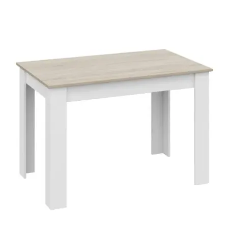Кухонный стол Трия Промо Т2 110x73.5x110 см прямоугольник ДСП цвет дуб сонома белый