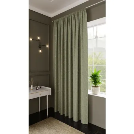 Штора на ленте Pisa 200x280 см цвет оливковый горизонтальная штора из полиэстера для кухни