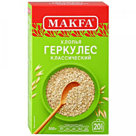 Геркулес Makfa Классический, 500 г