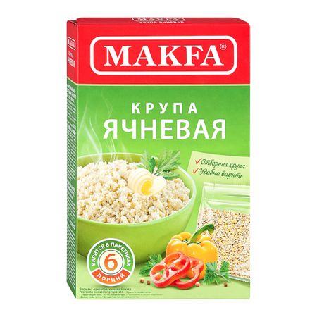 Крупа ячневая Макфа 5х80 г