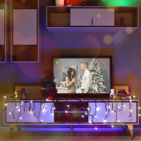 Электрогирлянда новогодняя Reason 600х40 см 100 LED без стартового шнура