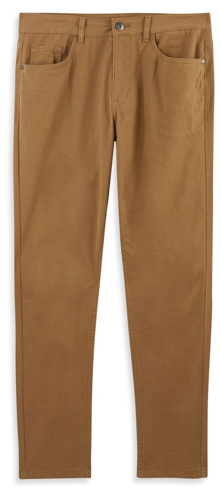 Брюки мужские InExtenso 5 карманов бежевые, р 30/40-42/52