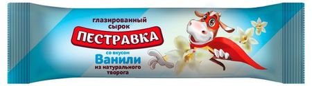 Сырок творожный Пестравка глазированный с ванилью 5% БЗМЖ, 30 г