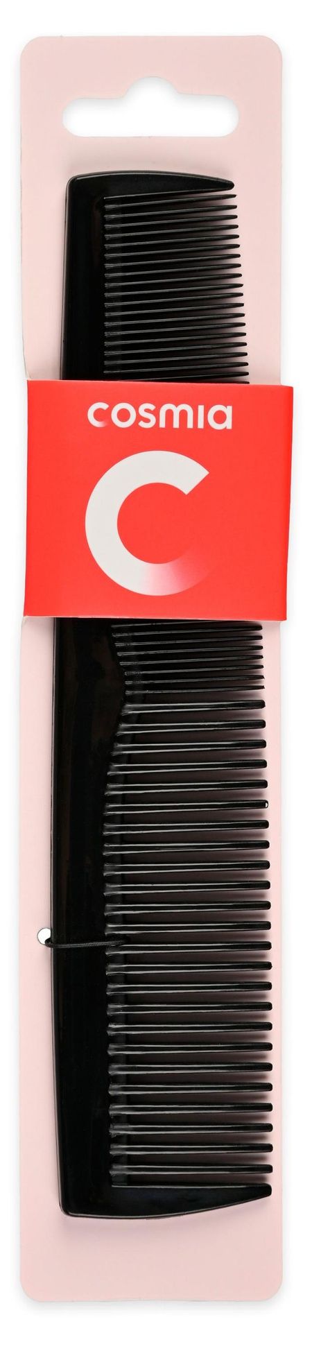 Расческа для волос Cosmia массажная черная, 1 шт