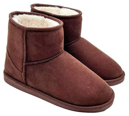 Полусапоги мужские InExtenso утепленные темно-коричневые, р 41-46