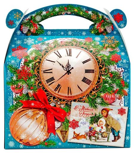 Подарок новогодний сладкий Мосупак Сумочка Десять минут, 980 г