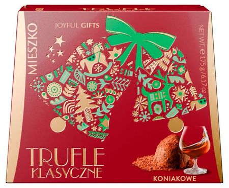Конфеты MIESZKO Трюфель Французский со вкусом коньяка, 175 г