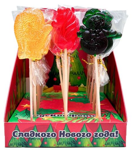 Карамель леденцовая РусКонфета, 20 г в ассортименте