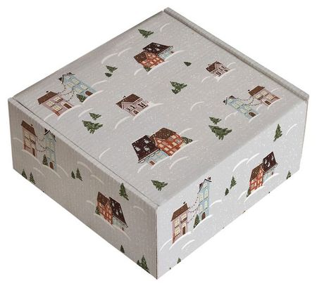 Коробка подарочная Be Smart, 200х200х100 мм 1 шт в ассортименте