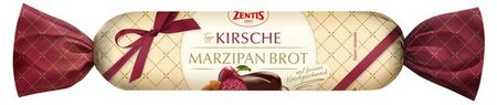Батончик марципановый ZENTIS со вкусом вишни, 100 г