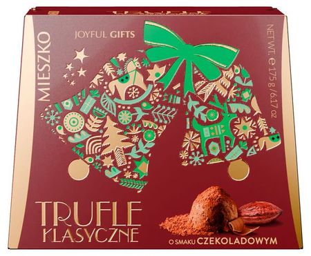 Конфеты MIESZKO Трюфель Французский со вкусом шоколада, 175 г