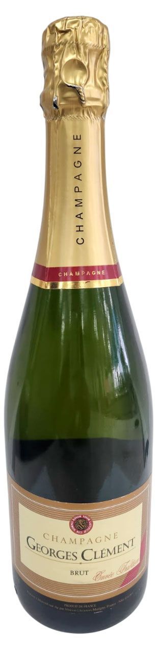 Игристое вино Georges Clement Champagne Brut белое брют Франция, 0,75 л