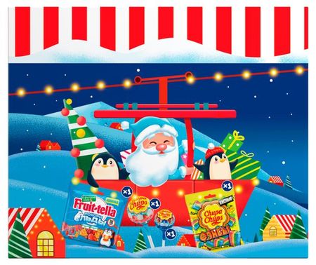 Подарок новогодний сладкий Волшебный фуникулер, 188 г