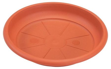 Поддон Santino Терра терракотовый 21.5 см, 6 л дария андреевна беляева терра