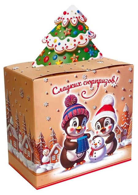 Подарок новогодний сладкий Сормово Новогодний сувенир, 730 г