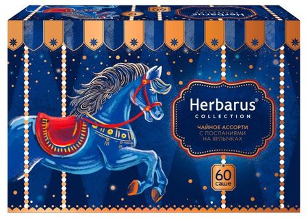 Чайное ассорти Herbarus Moments Карусель 12 вкусов, 60 пакетиков джеймс крюс тим талер или проданный смех