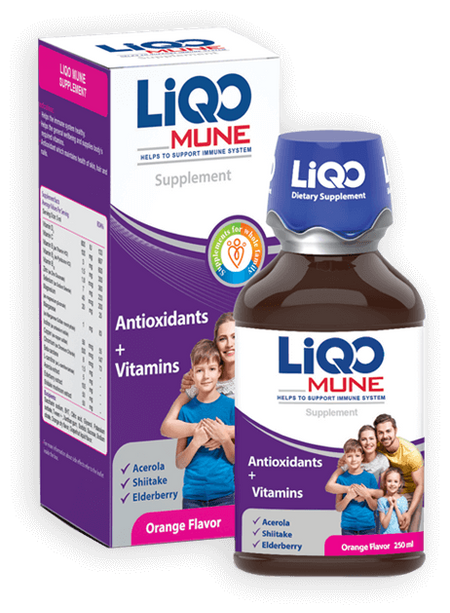LiQO MUNE Антиоксиданты +Витамины, сироп 250 мл