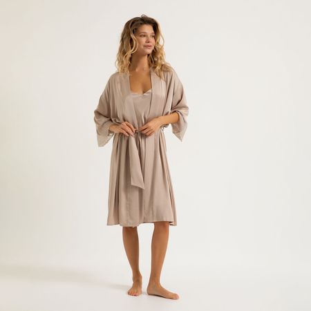 Халат Alisma, миндаль