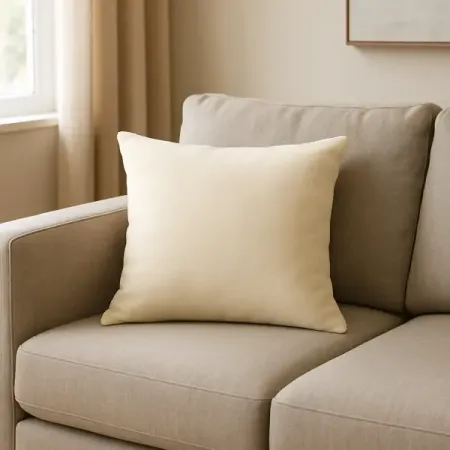 Подушка Flandria 45x45 см цвет экрю Cream 5 для подушки canirica белый плюш 45x45 см