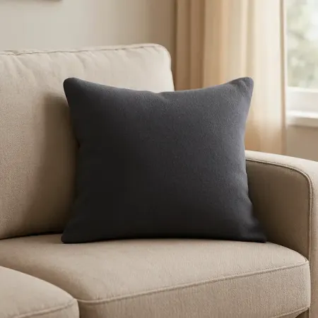 Подушка Flandria 45x45 см цвет графит Paris 2