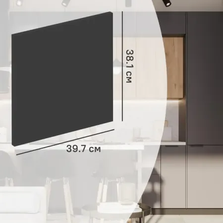 Фасад выдвижного ящика София 38.1x39.7 см KONSENSA ЛДСП цвет серый