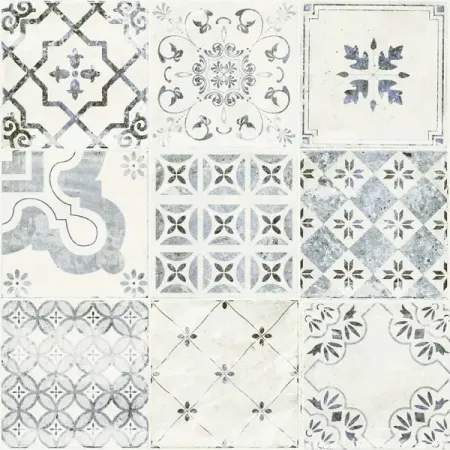 Стеновая панель Азулежу L008 240x0.6x60 см МДФ цвет серый