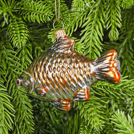 Набор ёлочных игрушек Snow and Stars На рыбалке 3 шт влад райбер магазин жутких игрушек