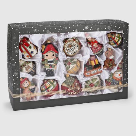 Набор ёлочных игрушек Snow and Stars Сказка 14 шт 3d art роспись ёлочных игрушек дед мороз и снеговик ир 012