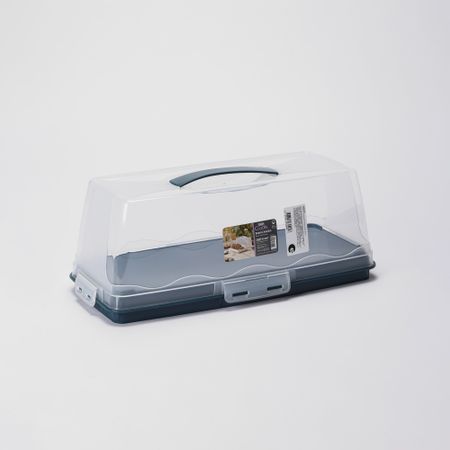 Хлебница Sun Plastik baton с крышкой пластиковая